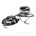 Custom Foldable Embroidery Logo Camouflage Fishing Caps